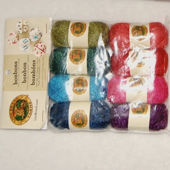 Pack of 8, Bonbons Celebrate, Craft Yarn - Picture 1 of 2